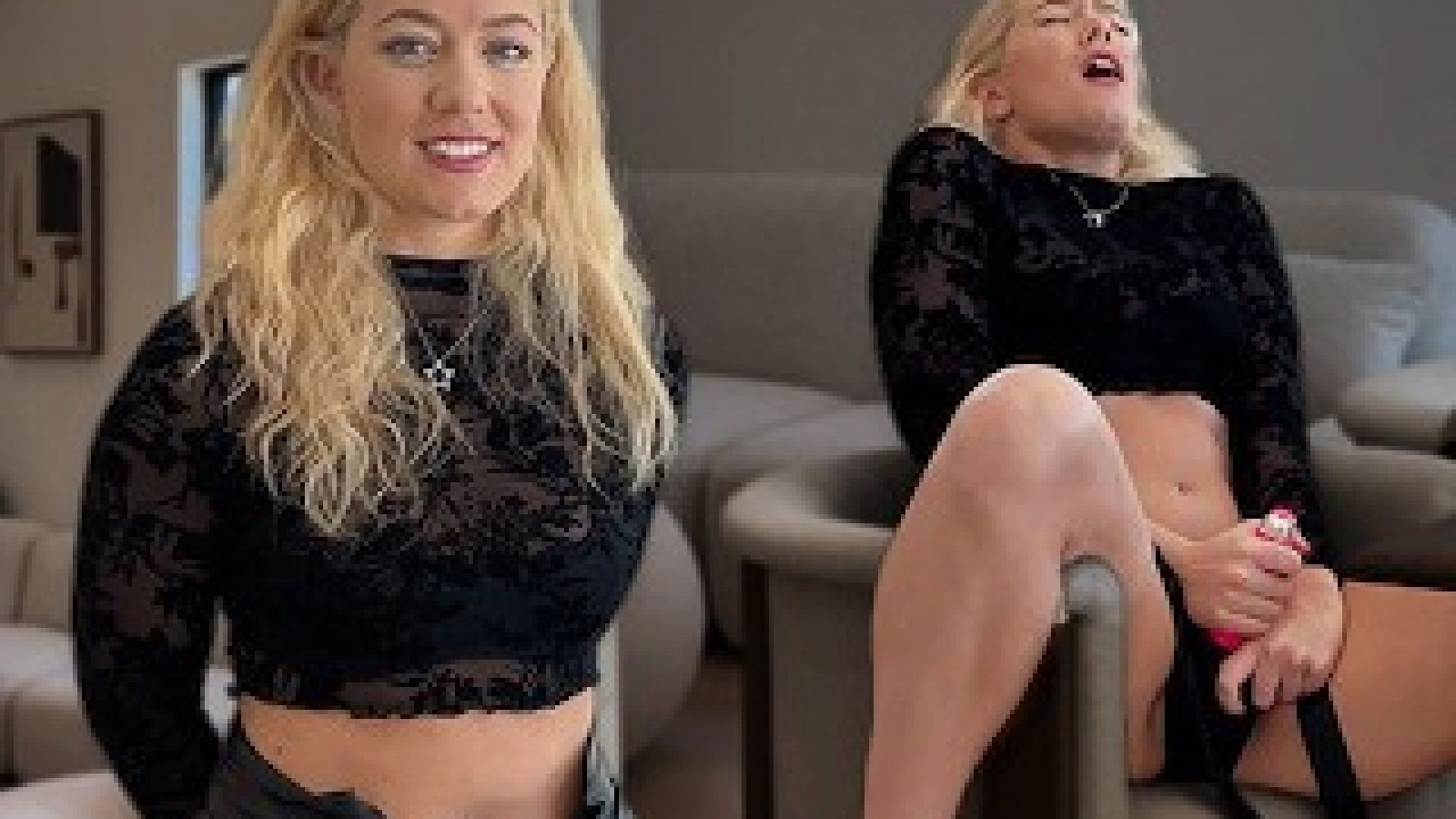 Big Booty Office Slut gets laid o̶f̶f̶ after masturbating at work - River Lynn